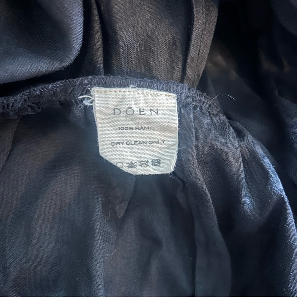 Doen Yvonne mini one should dress, black, XS, nwot new without tags - Picture 6 of 7
